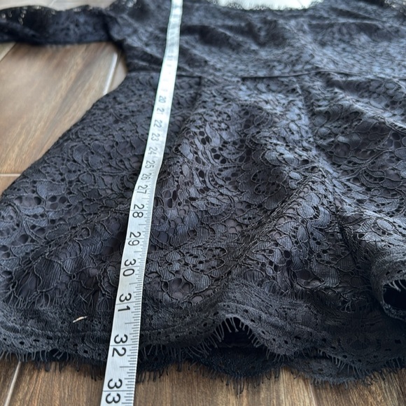 NWT By Anthropologie Long Sleeve Lace Romper - Picture 7 of 15
